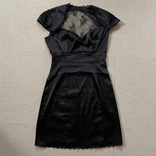 ゲス(GUESS)のguess ゲス ワンピース ドレス ブラック レース キャバクラ キャバドレス(ひざ丈ワンピース)