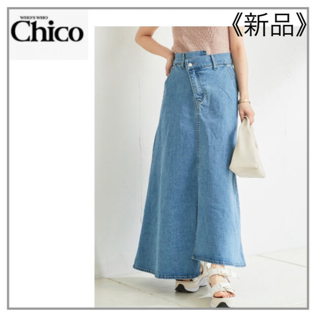 who's who Chico - 【Mサイズ】 アシメデニムスカート・who's who
