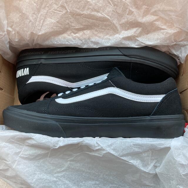 vans wind and sea オールドスクール 黒 28cm 新品