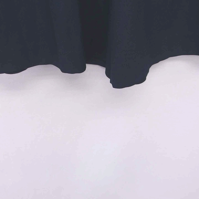 Rouge vif(ルージュヴィフ)のルージュヴィフ キュロット ハーフ パンツ ひざ丈 ネイビー 紺 /TT18 レディースのパンツ(キュロット)の商品写真