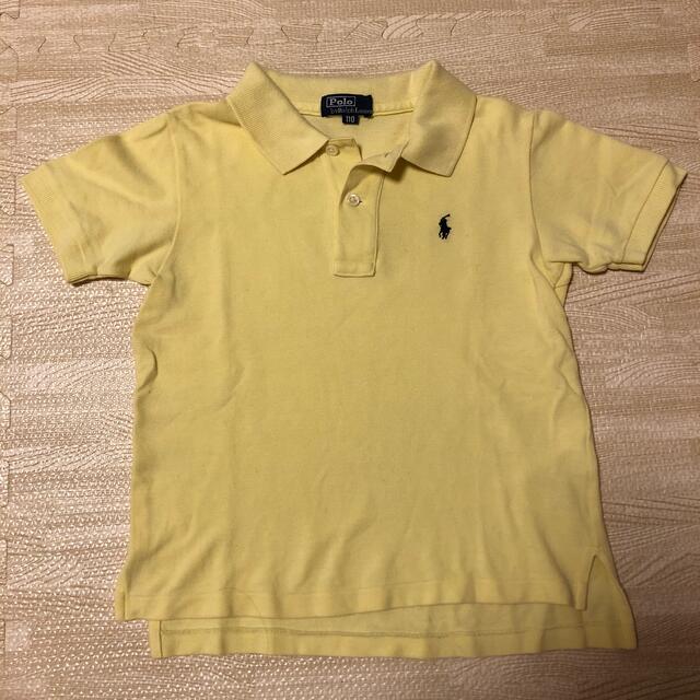 POLO RALPH LAUREN(ポロラルフローレン)の★かなり美品★ Polo by RalphLauren Tシャツ　yellow キッズ/ベビー/マタニティのキッズ服男の子用(90cm~)(Tシャツ/カットソー)の商品写真