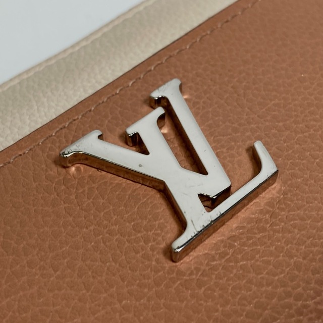 LOUIS VUITTON(ルイヴィトン)のルイヴィトン LOUIS VUITTON ジッピー・ロックミー M67540 長財布 レザー ローズソワクオーツ オレンジベージュ系 レディースのファッション小物(財布)の商品写真