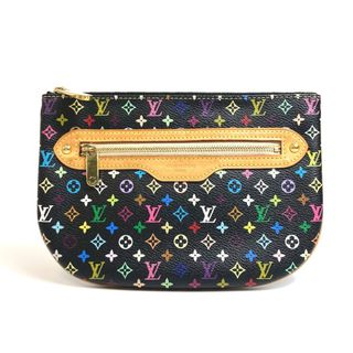 ルイヴィトン(LOUIS VUITTON)のルイヴィトン LOUIS VUITTON ポシェットGM M60030 モノグラムマルチ  カバン セカンドバッグ ポーチ モノグラムマルチカラーキャンバス ノワール ブラック(ポーチ)