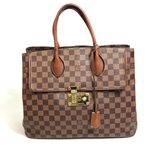 LOUIS VUITTON - ルイヴィトン N41273 ダミエ アスコット トートバッグ ハンドバッグ