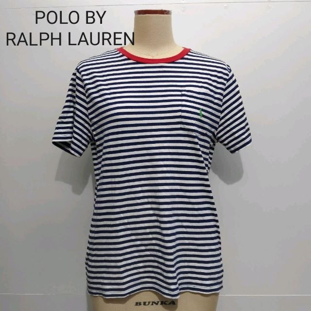 POLO BY RALPH LAUREN　ロゴ刺繍ボーダーTシャツ レディースのトップス(Tシャツ(半袖/袖なし))の商品写真