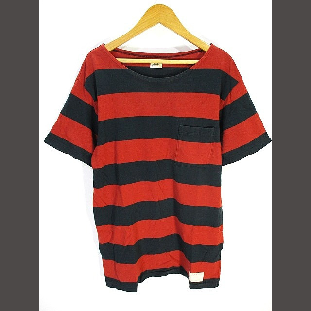 PHIGVEL(フィグベル)のフィグベル PHIGVEL Tシャツ 半袖 柄 赤 38 ZX メンズのトップス(Tシャツ/カットソー(半袖/袖なし))の商品写真