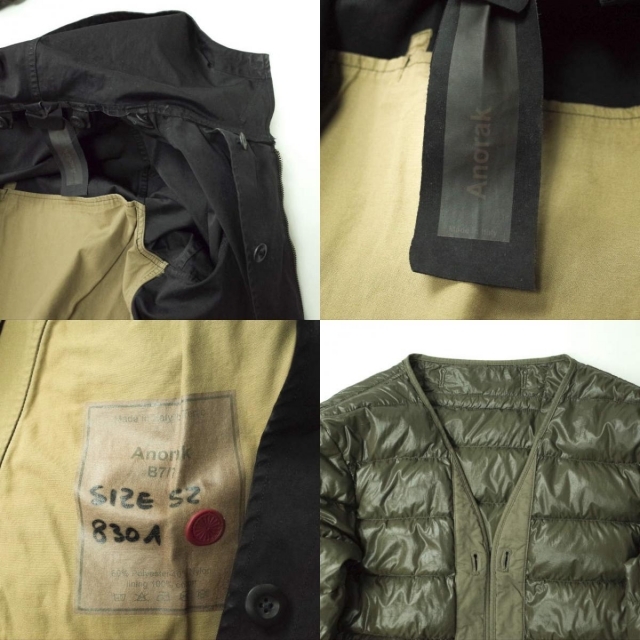 TEN-C テンシー イタリア製 ANORAK B7/7 + DOWN LINER + WOOL TEN-C テンシー イタリア製 ANORAK B7/7 + DOWN LINER + WOOL