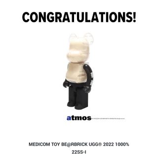 ベアブリック(BE@RBRICK)のMEDICOM TOY BE@RBRICK UGG® 2022 1000%(フィギュア)