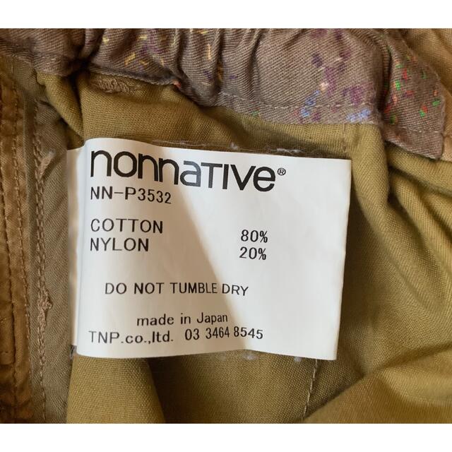 nonnative(ノンネイティブ)のNonnative COMMANDER EASY RIB PANTS メンズのパンツ(ワークパンツ/カーゴパンツ)の商品写真