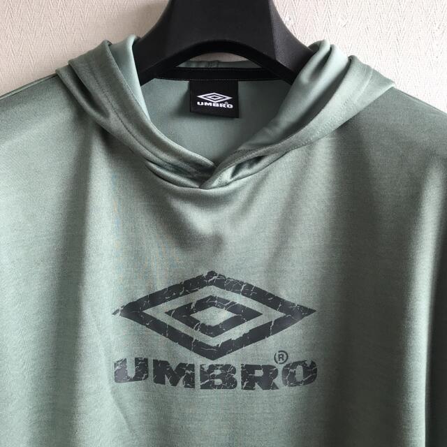 UMBRO - アンブロ メンズ スウェットパーカー シノワグリーンM 定価