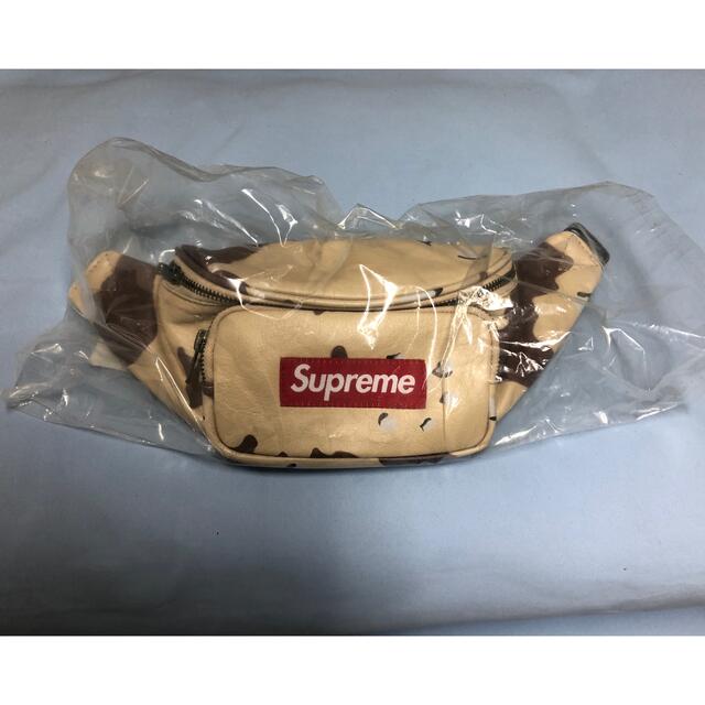 【新品未使用】SUPREME 17SS Leather Waist Bag34cmタテ