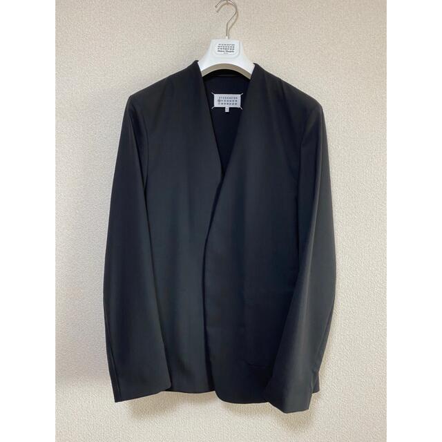 M M M - MAISON MARGIELA マルジェラ ノーカラージャケット 50の通販