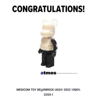 ベアブリック(BE@RBRICK)のUGG(R) 2022 1000% MEDICOM TOY BE@RBRICK(その他)