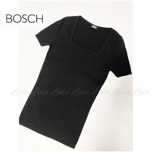 BOSCH(ボッシュ)のBOSCH ボッシュ　ニット　リブニット レディースのトップス(ニット/セーター)の商品写真