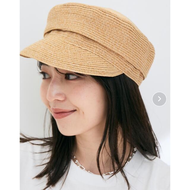 ViS(ヴィス)のvis 麦わら　キャスケット レディースの帽子(キャスケット)の商品写真