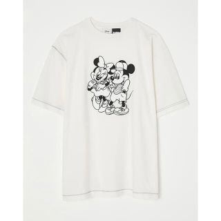 マウジー(moussy)のJulidyコラボ Tシャツ白 Disney  by MOUSSY マウジー(キャラクターグッズ)