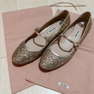 ミュウミュウ(miumiu)のmiumiu＊バレエシューズ(バレエシューズ)