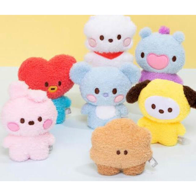 店舗用品 BT21 たっとんベビーバディー　ぬいぐるみS