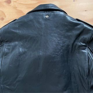 schott - 新品未使用☆Schott 217US ワンスター ダブルライダース 黒