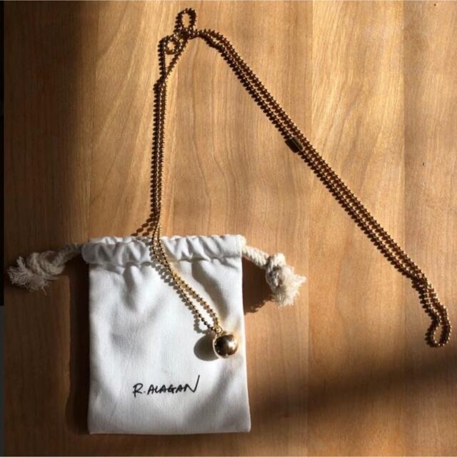 【美品】  R.ALAGAN / ララガン | BALL NECKLACE Sterling Silver / チェーン ボールネックレス | Free | シルバー | レディース