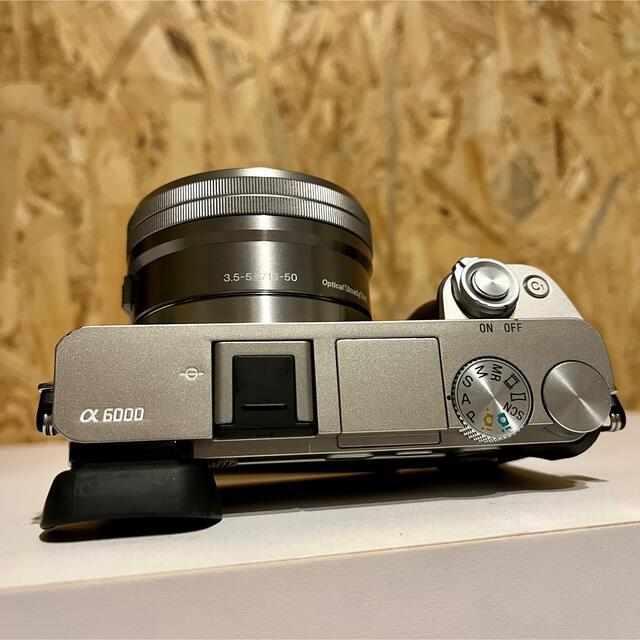 超美品‼︎ソニー SONY α6000 シルバー