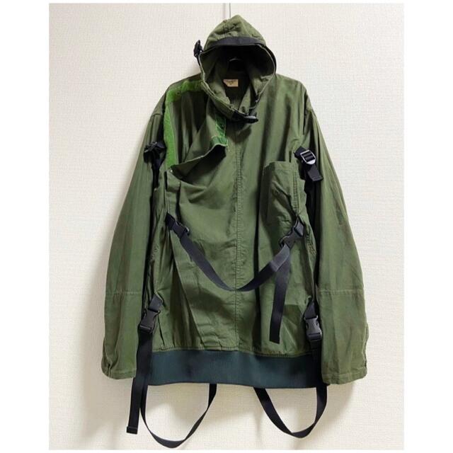 スペシャル リメイク vintage フランス軍 スモックパーカー ジャケットmedicine古着