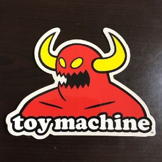 Toy Machine - (縦11.8cm横15.3cm)toimachine トイマシーンステッカー