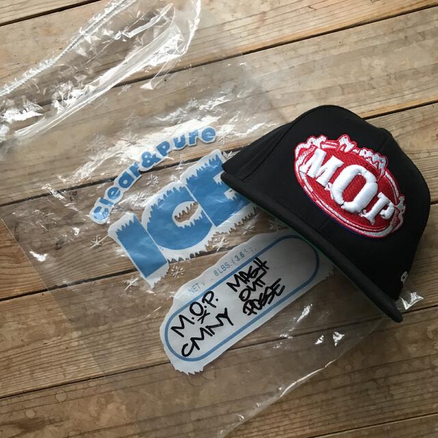 帽子M.O.P x CMNY "COLD AS ICE" スナップバック 新品