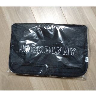 パーリーゲイツ(PEARLY GATES)の【新品未使用】JACK BUNNY ジャックバニー/パソコンケース/ブラック(その他)