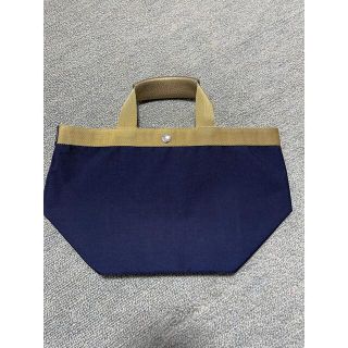 エルベシャプリエ(Herve Chapelier)の柏高島屋　オープン限定　ネイビー✖️ゴールド✖️ノワールタグ　707CN(トートバッグ)