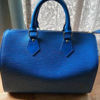 ヴィトン(LOUIS VUITTON) エピ ボストンバッグ(レディース)(ブルー メーカー希望小売価格 エピ 最終価格!ルイヴィトン スピーディー ハンドバッグ ブルー ハンドバッグ