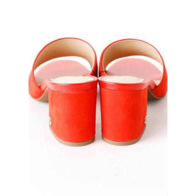 CAPODARTE　オレンジレッドのミュール レディースの靴/シューズ(ミュール)の商品写真