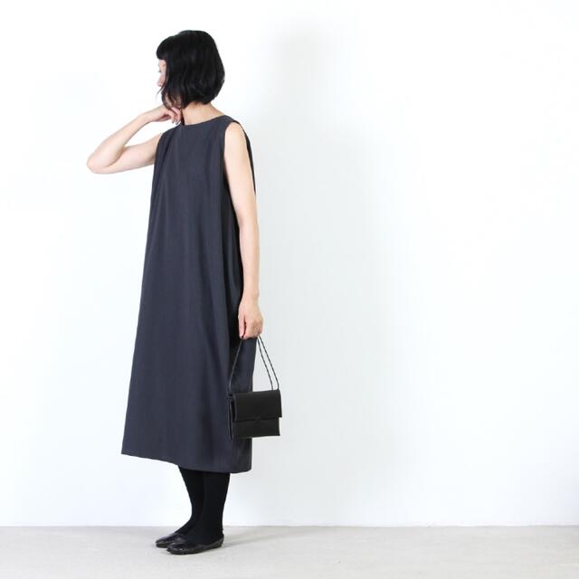 nest Robe(ネストローブ)のmizuiro ind ミズイロインド コクーンワンピース 美品 コットン 夏服 レディースのワンピース(ロングワンピース/マキシワンピース)の商品写真