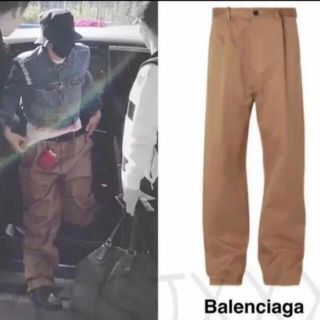 バレンシアガ(Balenciaga)のジヨン着用　balenciaga 17ss スケーターパンツ(スラックス)