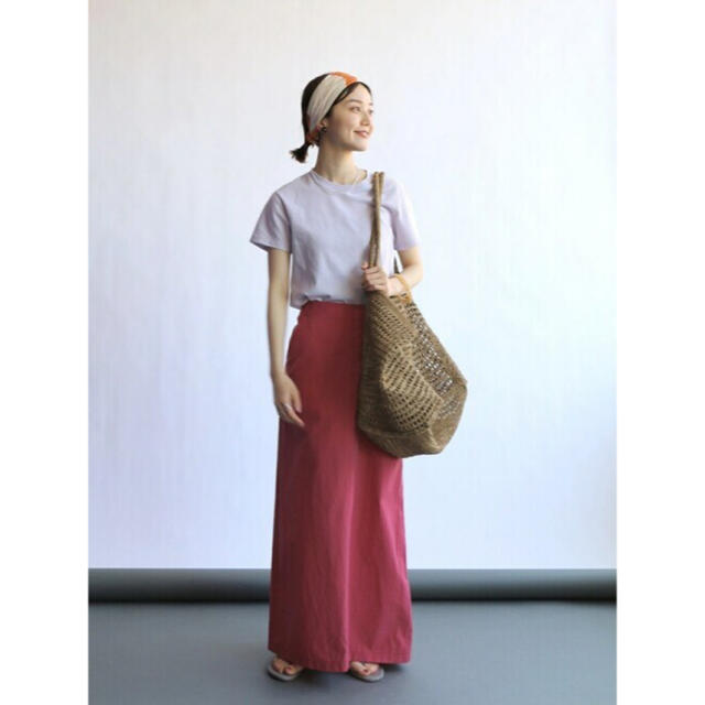 IENA(イエナ)のナイロンコットントラペーズスカート　iena レディースのスカート(ロングスカート)の商品写真