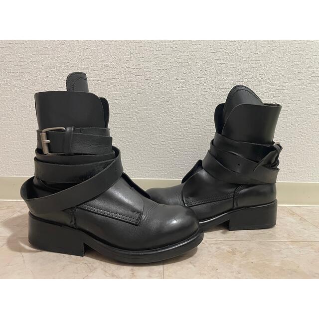 90s ダークビッケンバーグ ベルト巻きブーツ 黒 43 | gulatilaw.com