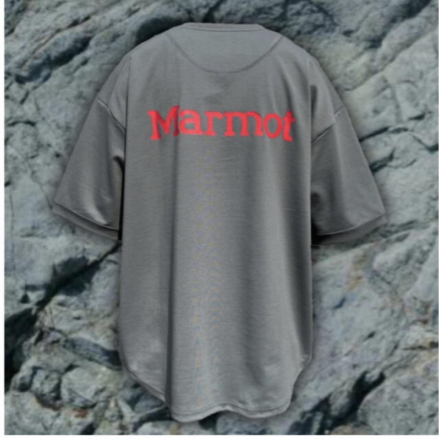 MARMOT(マーモット)のSTABRIDGE × Marmot Back Logo H/S Crew メンズのトップス(Tシャツ/カットソー(七分/長袖))の商品写真