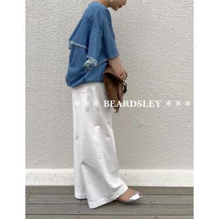 ビアズリー(BEARDSLEY)の24200円 新品タグ付き ビアズリー BEARDSLEY コットンバギーパンツ(バギーパンツ)