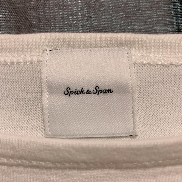 Spick & Span(スピックアンドスパン)の【Spike and Span】バスクボーダーオーバーハーフスリーブ レディースのトップス(カットソー(半袖/袖なし))の商品写真