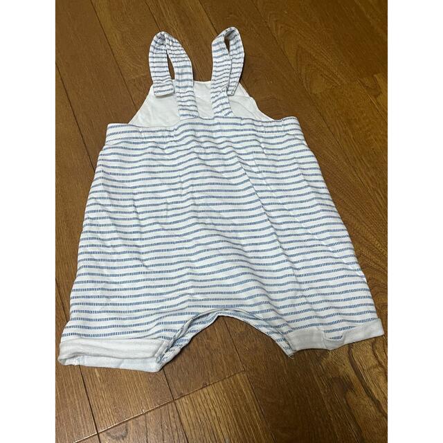 H&M(エイチアンドエム)のオーバーオール　サロペット キッズ/ベビー/マタニティのベビー服(~85cm)(カバーオール)の商品写真