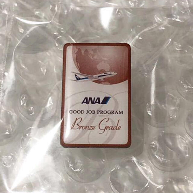 ANA 全日本空輸 GOOD JOB PROGRAM ブロンズ ピンバッジ - burnet.com.ar