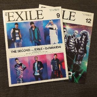 エグザイル(EXILE)の月刊EXILETHESECONDバックナンバー２冊セット エグザイル 黒木啓司(音楽/芸能)