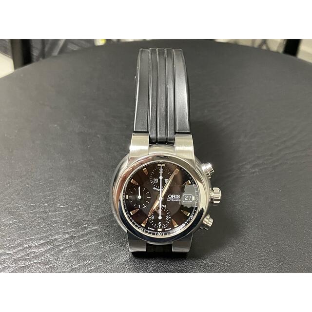 オリス(ORIS)TT1 クロノグラフ ラバーベルト | www.jarussi.com.br