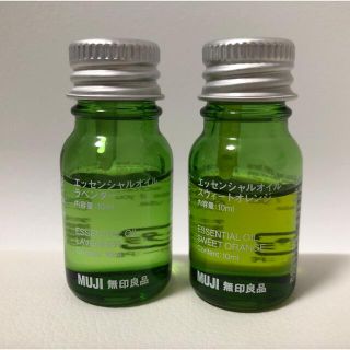 ムジルシリョウヒン(MUJI (無印良品))の【開封済】無印良品 エッセンシャルオイル10ml ラベンダー スウィートオレンジ(エッセンシャルオイル（精油）)