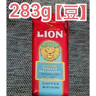 ライオン(LION)の【訳あり/豆】ライオンコーヒー バニラマカダミア 283g(コーヒー)
