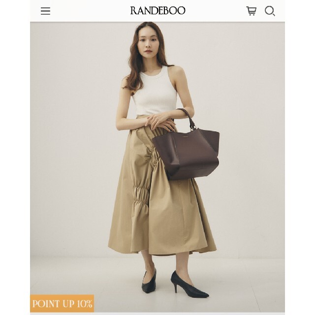 RANDEBOO(ランデブー)の【りんご様専用】RANDEBOO　トートバッグ　ショルダーバッグ レディースのバッグ(トートバッグ)の商品写真