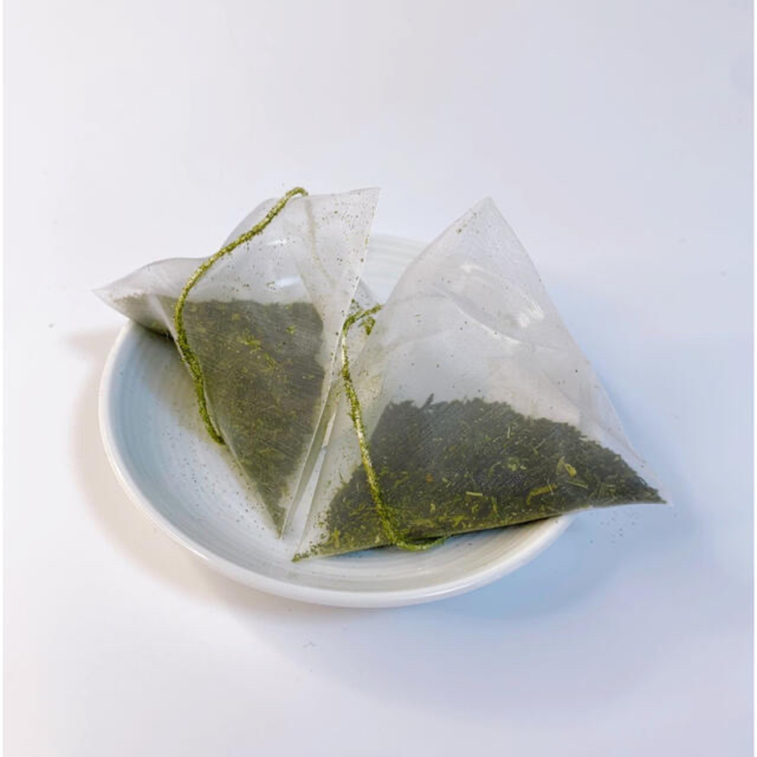 奈良県産　大和茶　緑茶ティーバッグ　ほうじ茶ティーバッグ　セット　中尾農園 食品/飲料/酒の飲料(茶)の商品写真