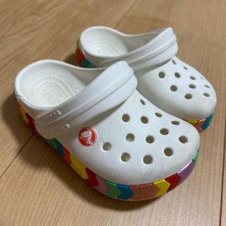 クロックス(crocs)のcrocs クロックス　サンダル　14cm  c6(サンダル)