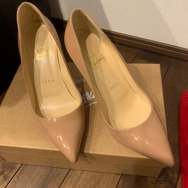 Christian Louboutin  NUDE ベージュ ハイヒール