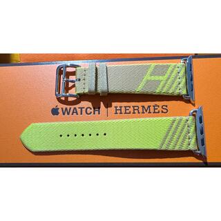 エルメス(Hermes)の日までApple watch  HERMES イエローベージュベルト44㍉(その他)